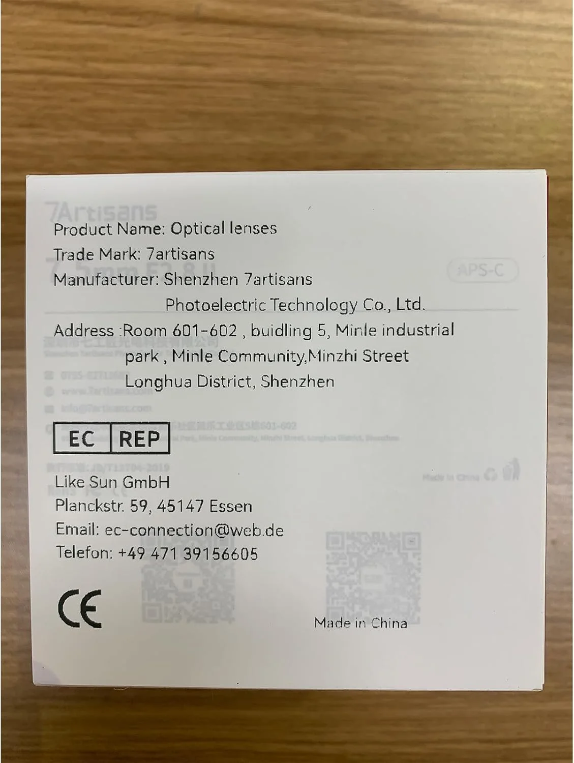 لنز دستی فیکس 7artisans 7.5mm f2.8 Mark II APS-C Fisheye Wide Angle برای دوربین های بدون آینه Sony E مدل A6300 A6400 A6500 NEX-3 NEX-3N NEX-5T NEX-5R