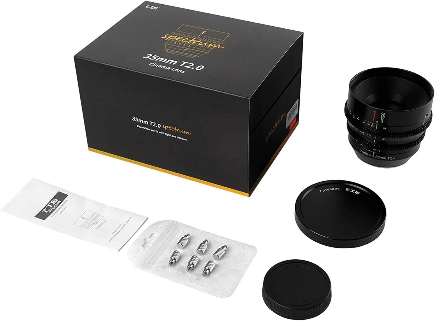 لنز سینمایی 35mm T2.0 هفت آرتیسانز برای Sony E-Mount، لنزهای دوربین فول فریم با دیافراگم بزرگ لنز سینمایی 35mm T2.0 هفت آرتیسانز برای Sony E-Mount، لنزهای دوربین فول فریم با دیافراگم بزرگ