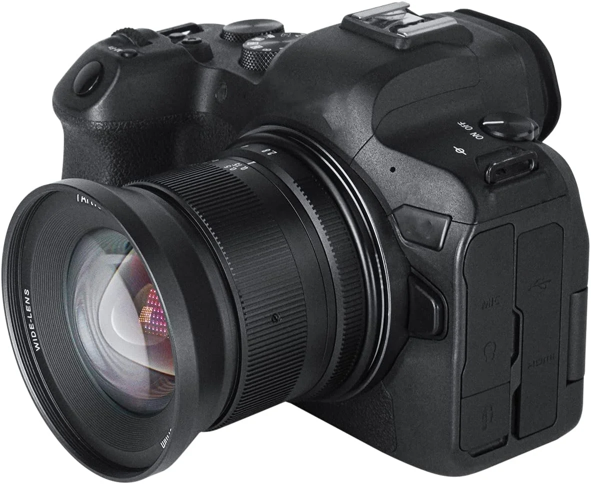 لنز پرایم 7artisans 12mm F2.8 Mark Ⅱ با زاویه دید فوق العاده باز و فوکوس دستی APS-C سازگار با دوربین های بدون آینه Canon RF Mount مدل های EOS R/EOS R3/EOS RP/EOS R5/EOS R6