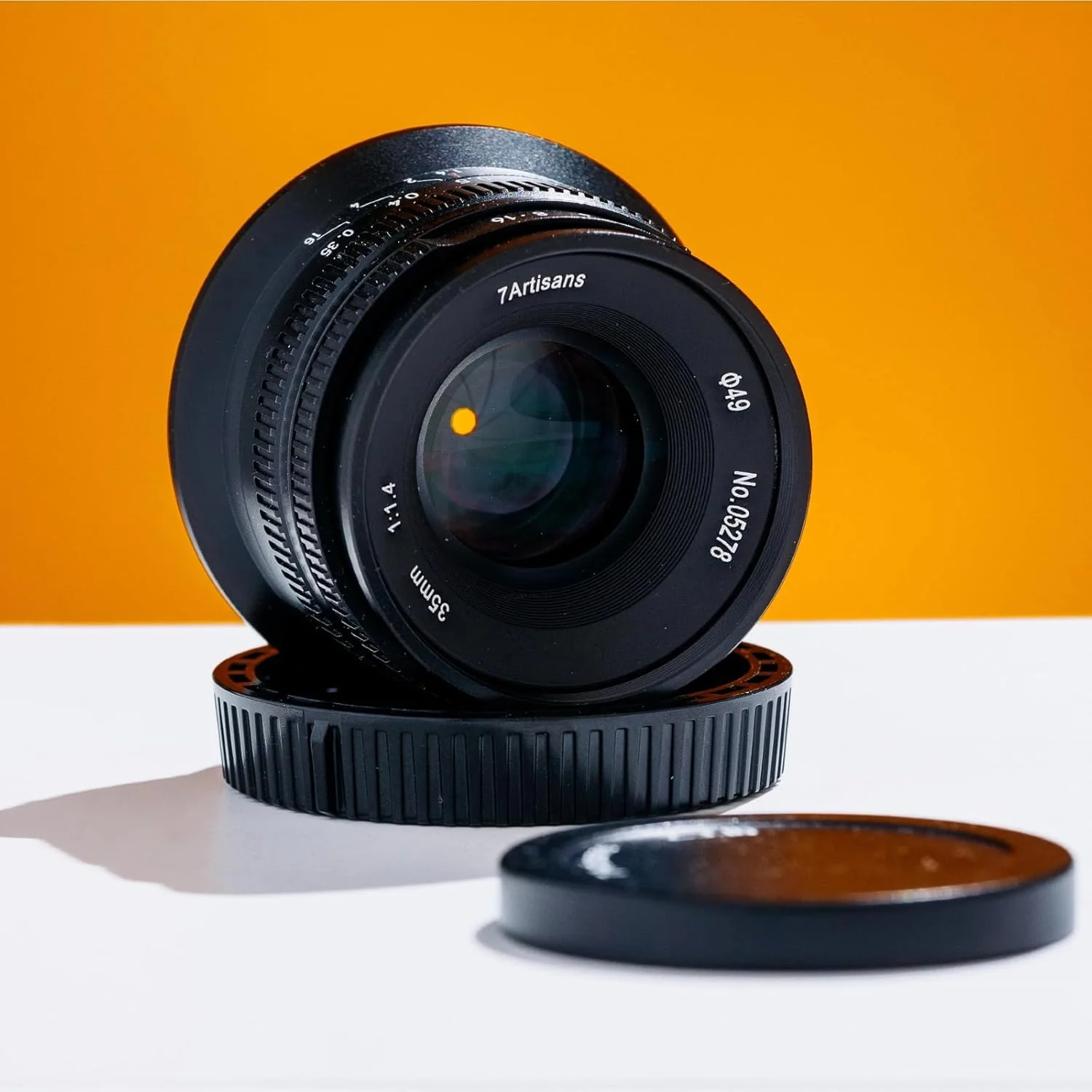لنز ثابت 35mm F1.4 Mark II APS-C با دهانه باز و فوکوس دستی 7artisans سازگار با دوربین های فوجی فیلم X-A1 X-A10 X-A2 X-A3 A-at X-M1 XM2 X-T1 X-T3 X-T10 X-T2 X-T20 X-T30 X-Pro1 X-Pro2 X-E1