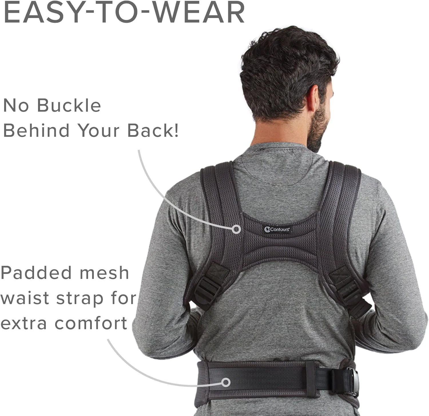 آغوشی نوزاد کانتورز مدل Love 3-In-1 (3.6-13.6 کیلوگرم) - مشکی آغوشی نوزاد کانتورز مدل Love 3-In-1 (3.6-13.6 کیلوگرم) - مشکی