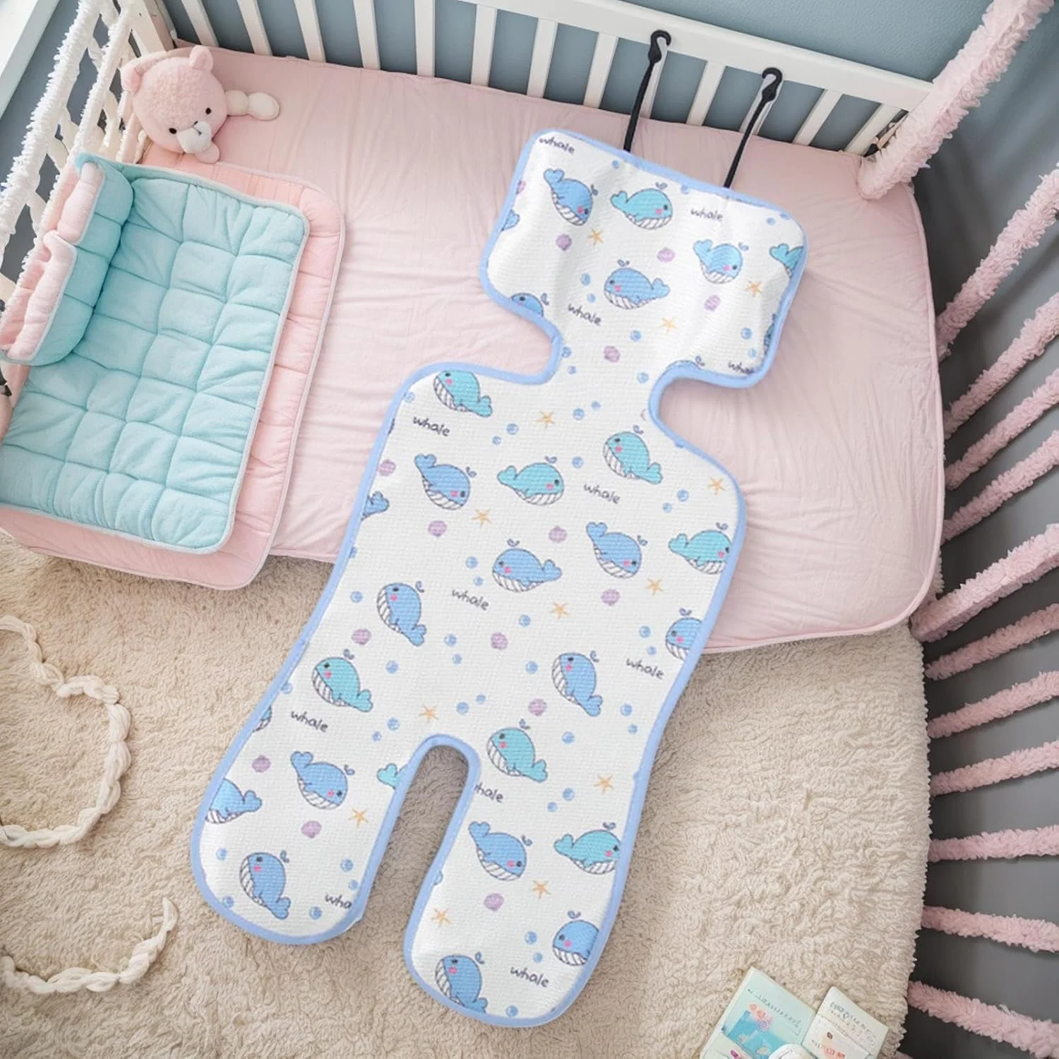 پد خنک کننده کودک | آستر خنک کننده صندلی ماشین و کالسکه | کوسن ابریشمی یخی نرم و تنفسی لوازم جانبی صندلی ماشین برای پیاده روی تولد نوزادان دختر و پسر پد خنک کننده کودک | آستر خنک کننده صندلی ماشین و کالسکه | کوسن ابریشمی یخی نرم و تنفسی لوازم جانبی صندلی ماشین برای پیاده روی تولد نوزادان دختر و پسر