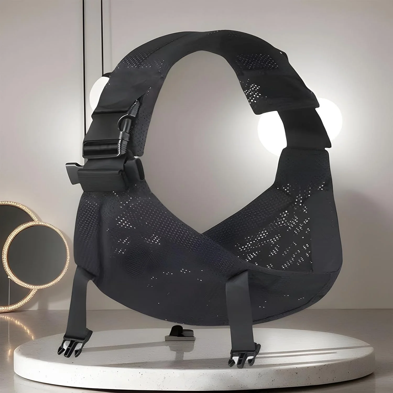 آغوشی نوزاد، آغوشی سینه ای کودک نوپا، سیستم پشتیبانی با بند کمر قابل تنظیم برای پیاده روی والدین دختران پسران کمپینگ پیاده روی ساحل پیک نیک مادر پدر