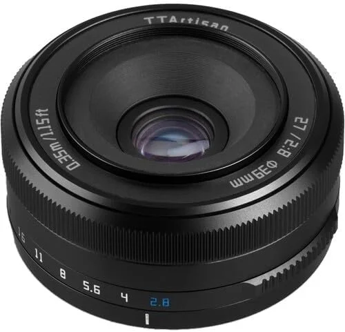لنز تیتیآرتیسان AF 27mm F2.8 APS-C با فوکوس خودکار سریع و پایدار، حلقه دیافراگم کلیکی، مانت فوجی X مناسب برای Fujifilm X-A1 X-A10 X-A2 X-A3 X-A5 X-A7 X-M1 X-H1 X-H2 X-T1 X-T10 X-T2 X-T20 X-T30 X-T3 X-T4 X-T5 لنز تیتیآرتیسان AF 27mm F2.8 APS-C با فوکوس خودکار سریع و پایدار، حلقه دیافراگم کلیکی، مانت فوجی X مناسب برای Fujifilm X-A1 X-A10 X-A2 X-A3 X-A5 X-A7 X-M1 X-H1 X-H2 X-T1 X-T10 X-T2 X-T20 X-T30 X-T3 X-T4 X-T5