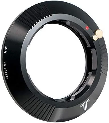 حلقه آداپتور/تبدیل لنز TTArtisan برای لنزهای دهانه Leica M به بدنه دوربین Canon EOS R مشکی