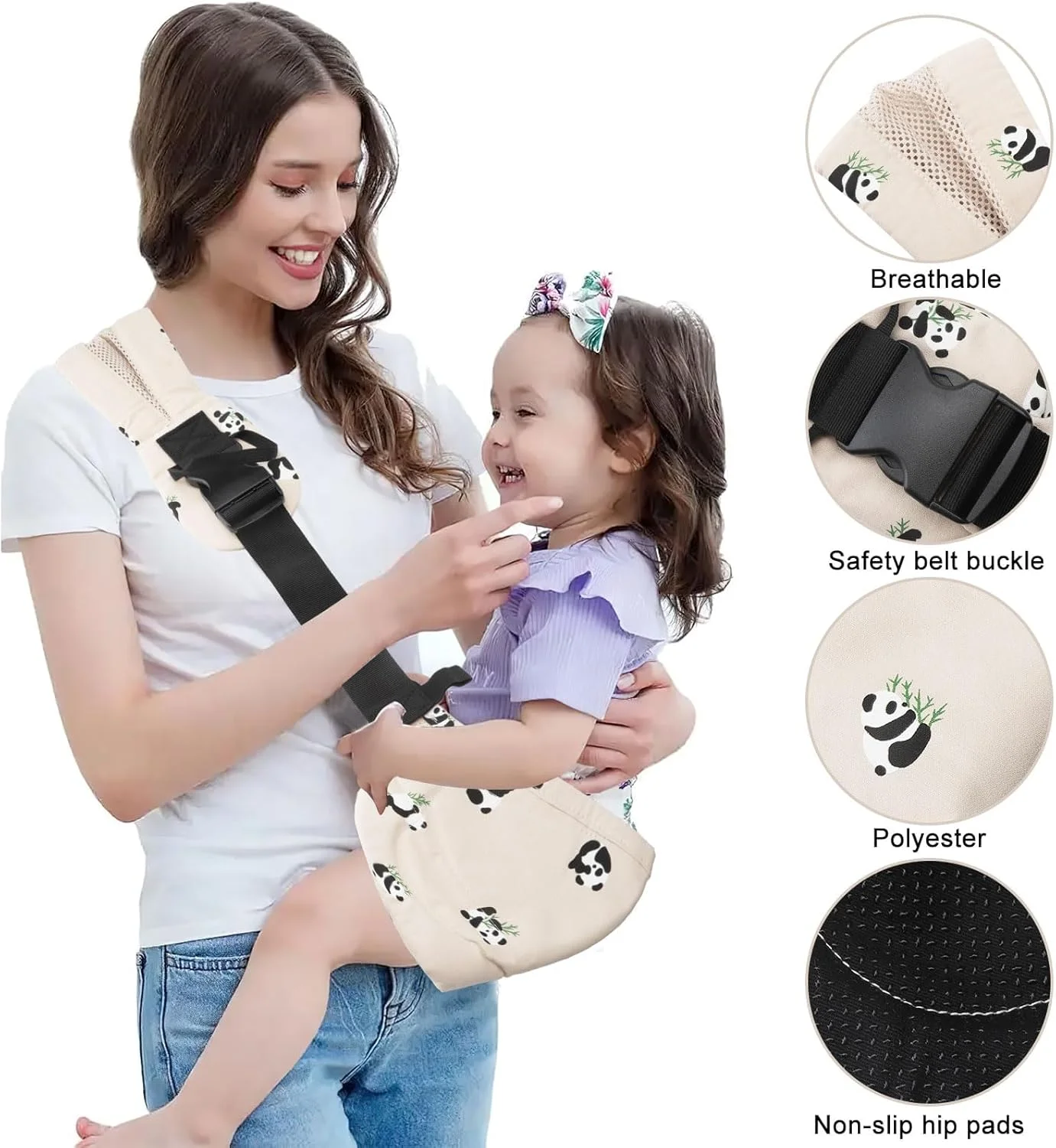 آغوشی نوزاد سه بعدی، آغوشی قابل حمل نوزاد، آغوشی توری تنفسی کودک نوپا، آغوشی ارگونومیک نوزاد، آغوشی نوزاد بدون دست، مناسب نوزاد از بدو تولد تا 3-36 ماهگی