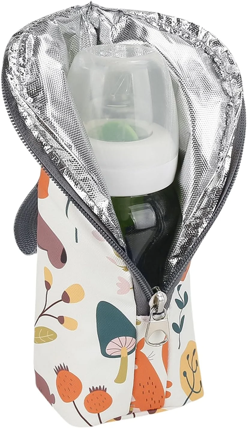 کیف حمل شیشه شیر کودک | کیف گرم نگهدارنده شیشه شیر کودک | کیف قابل حمل ضد آب، لوازم جانبی مسافرتی برای نگهداری، مهد کودک مادر کیف حمل شیشه شیر کودک | کیف گرم نگهدارنده شیشه شیر کودک | کیف قابل حمل ضد آب، لوازم جانبی مسافرتی برای نگهداری، مهد کودک مادر