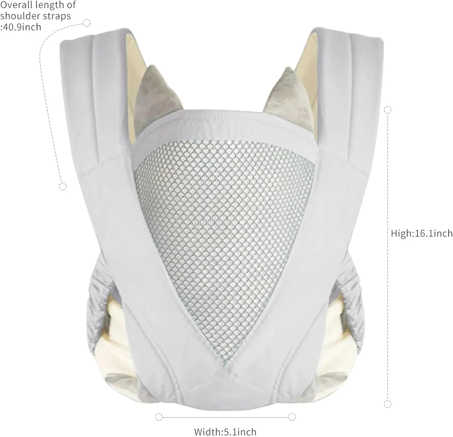 آغوشی نوزاد کوله پشتی کانگورویی بند دار چند منظوره مناسب سفر و گردش کودک نوپا (سبز) آغوشی نوزاد کوله پشتی کانگورویی بند دار چند منظوره مناسب سفر و گردش کودک نوپا (سبز)