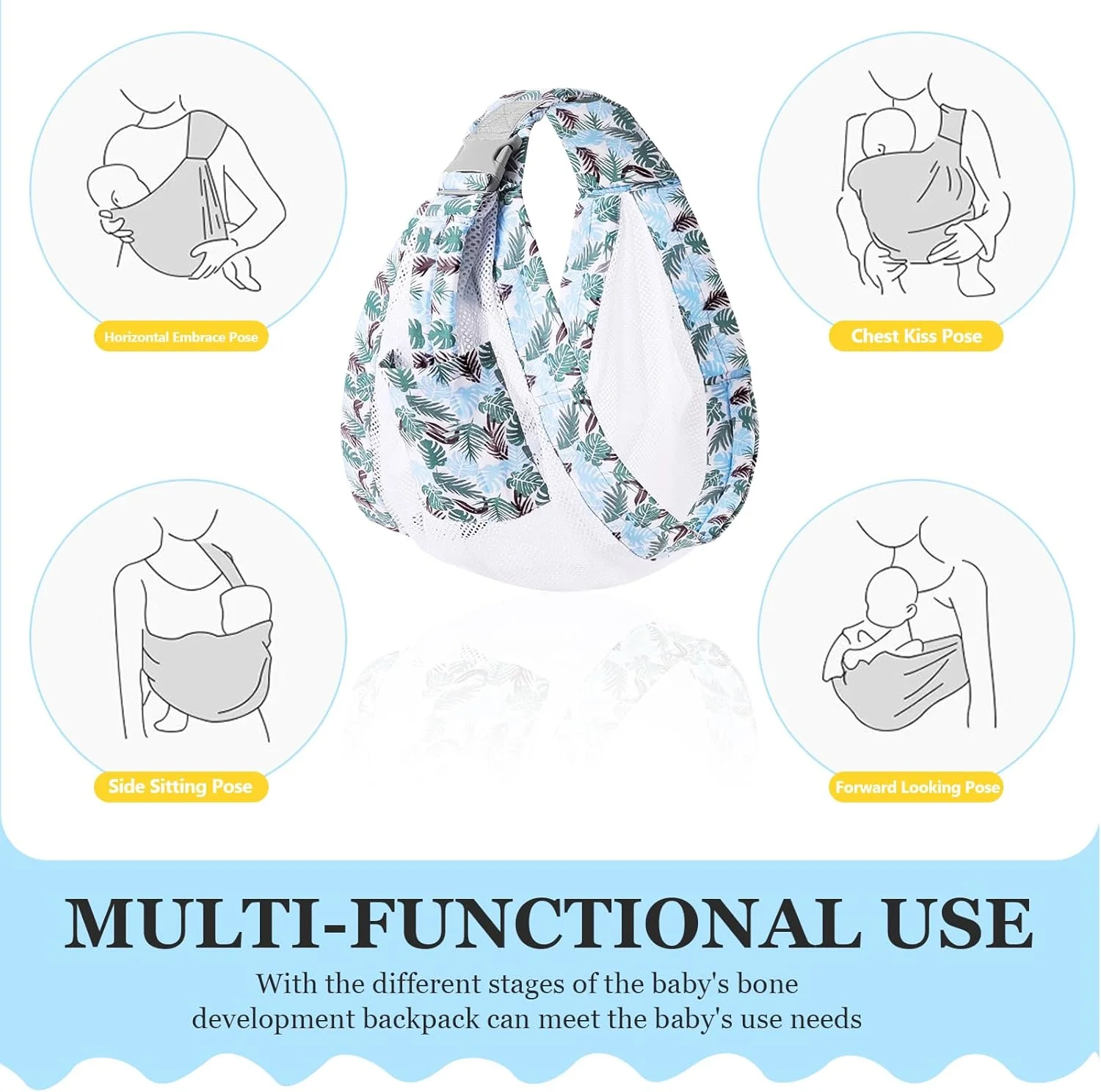 کوله پشتی حامل نوزاد، کوله پشتی ارگونومیک نوزاد، حامل نوزاد تازه متولد شده، مناسب برای نوزادان از 0 تا 36 ماه، وزن تا 20 کیلوگرم، حامل چند منظوره نوزاد کوله پشتی حامل نوزاد، کوله پشتی ارگونومیک نوزاد، حامل نوزاد تازه متولد شده، مناسب برای نوزادان از 0 تا 36 ماه، وزن تا 20 کیلوگرم، حامل چند منظوره نوزاد