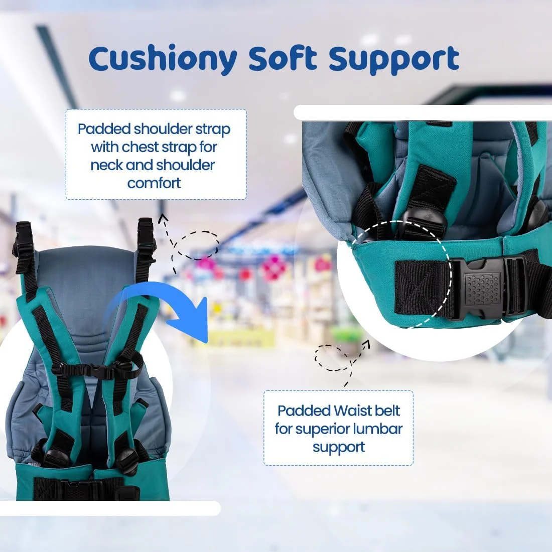 آغوشی نوزاد بومتوم قابل تنظیم و بدون نیاز به دست با 4 حالت حمل | آغوشی نوزاد برای 4 تا 24 ماه با پشتیبانی راحت سر و پا | حداکثر وزن تا 12 کیلوگرم (سبز رامای) آغوشی نوزاد بومتوم قابل تنظیم و بدون نیاز به دست با 4 حالت حمل | آغوشی نوزاد برای 4 تا 24 ماه با پشتیبانی راحت سر و پا | حداکثر وزن تا 12 کیلوگرم (سبز رامای)