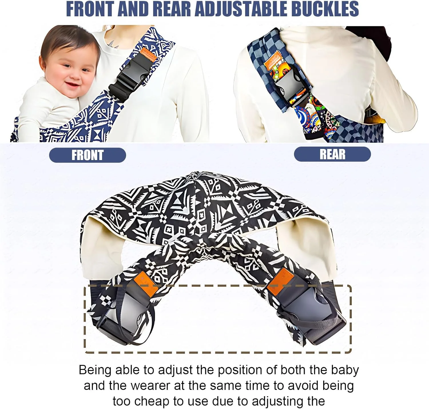 Baby Sling Carrier,Baby Sling,Toddler Carrier,Adjustable and Non-Slip Hip Seat Carriers Carrying 10-30 lbs(Grey) Baby Sling Carrier,Baby Sling,Toddler Carrier,Adjustable and Non-Slip Hip Seat Carriers Carrying 10-30 lbs(Grey)