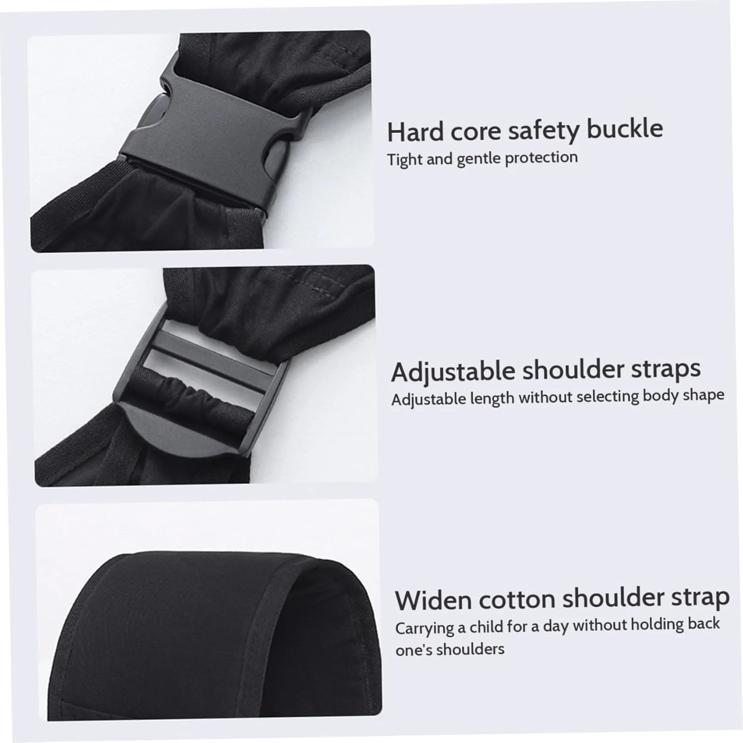 آغوشی نوزاد، آغوشی نوزاد قابل تنظیم از بدو تولد با نشیمنگاه نرم و بند پهن برای نوزاد و کودک نوپا آغوشی نوزاد، آغوشی نوزاد قابل تنظیم از بدو تولد با نشیمنگاه نرم و بند پهن برای نوزاد و کودک نوپا