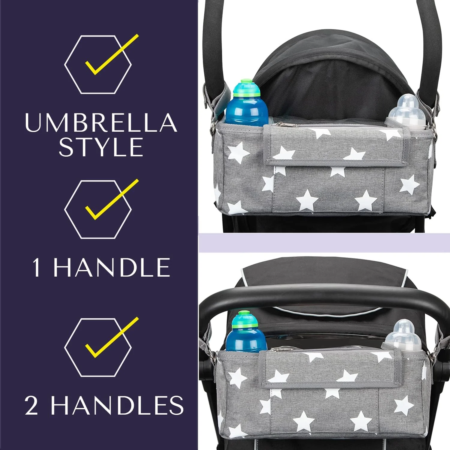 کیف لوازم کودک BTR به همراه نگهدارنده تلفن و روکش ضد آب. مناسب برای همه کالسکه ها. کیف لوازم و سازمان دهنده جهانی کالسکه برای کالسکه شما. کیف لوازم کودک BTR به همراه نگهدارنده تلفن و روکش ضد آب. مناسب برای همه کالسکه ها. کیف لوازم و سازمان دهنده جهانی کالسکه برای کالسکه شما.