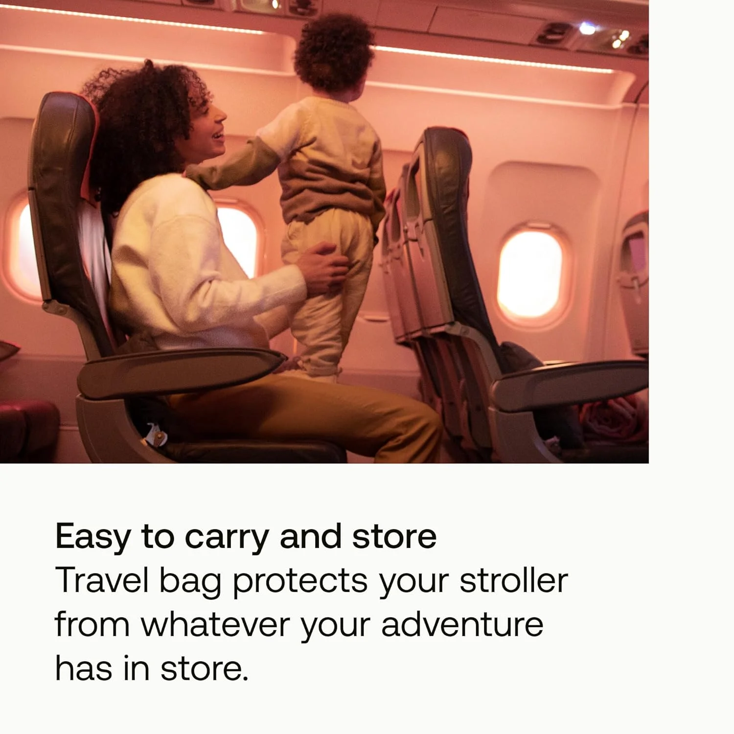 کیف حمل کالسکه بوگابو باترفلای، سازگار با IATA برای کابین هواپیما، مقاوم، حمل آسان، فضای اضافی برای نگهداری لوازم جانبی کودک و پایه لایه دار کیف حمل کالسکه بوگابو باترفلای، سازگار با IATA برای کابین هواپیما، مقاوم، حمل آسان، فضای اضافی برای نگهداری لوازم جانبی کودک و پایه لایه دار