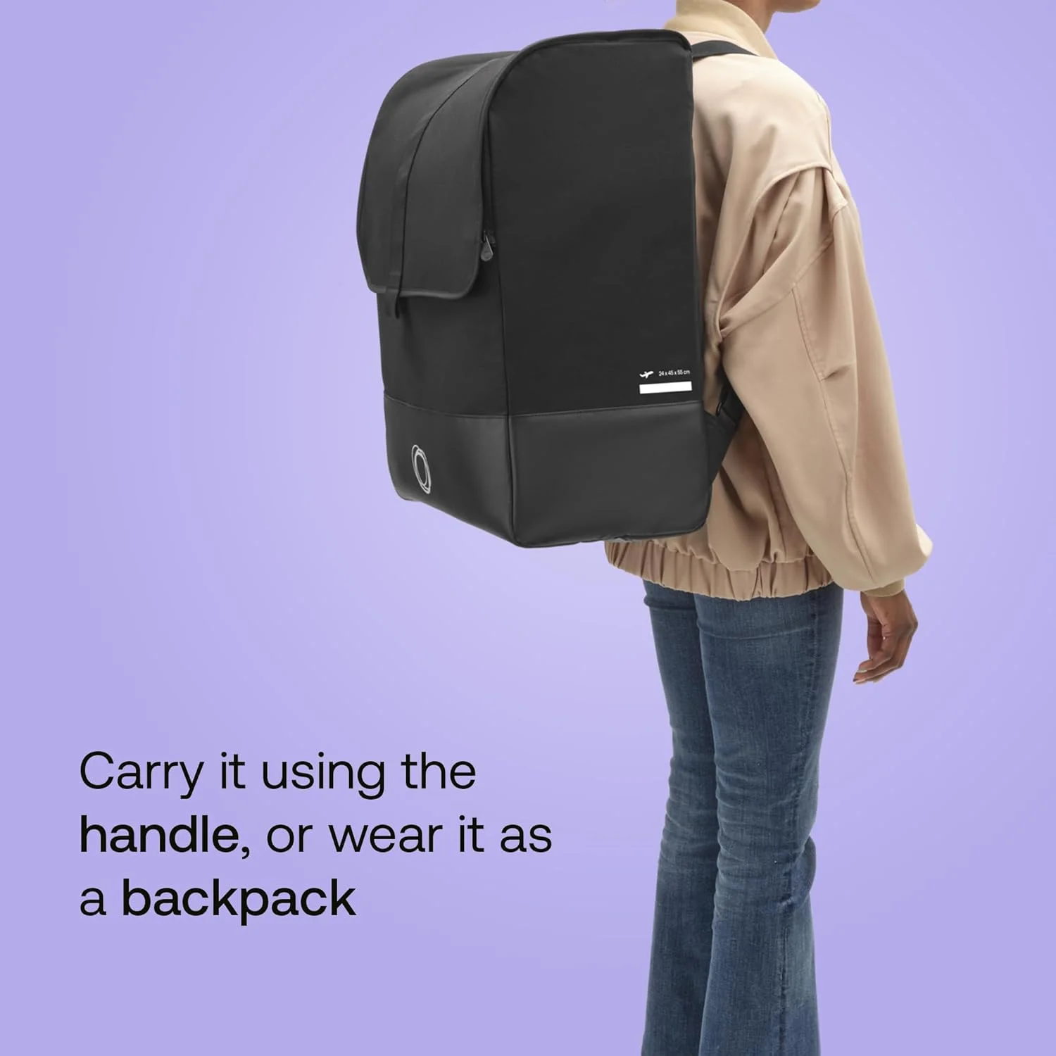 کیف حمل کالسکه بوگابو باترفلای، سازگار با IATA برای کابین هواپیما، مقاوم، حمل آسان، فضای اضافی برای نگهداری لوازم جانبی کودک و پایه لایه دار کیف حمل کالسکه بوگابو باترفلای، سازگار با IATA برای کابین هواپیما، مقاوم، حمل آسان، فضای اضافی برای نگهداری لوازم جانبی کودک و پایه لایه دار