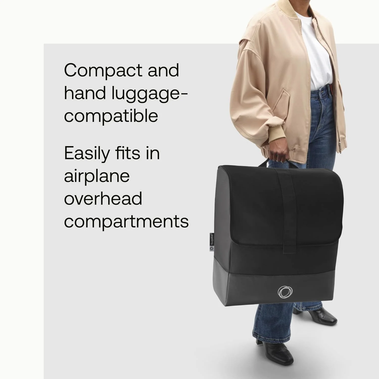 کیف حمل کالسکه بوگابو باترفلای، سازگار با IATA برای کابین هواپیما، مقاوم، حمل آسان، فضای اضافی برای نگهداری لوازم جانبی کودک و پایه لایه دار کیف حمل کالسکه بوگابو باترفلای، سازگار با IATA برای کابین هواپیما، مقاوم، حمل آسان، فضای اضافی برای نگهداری لوازم جانبی کودک و پایه لایه دار