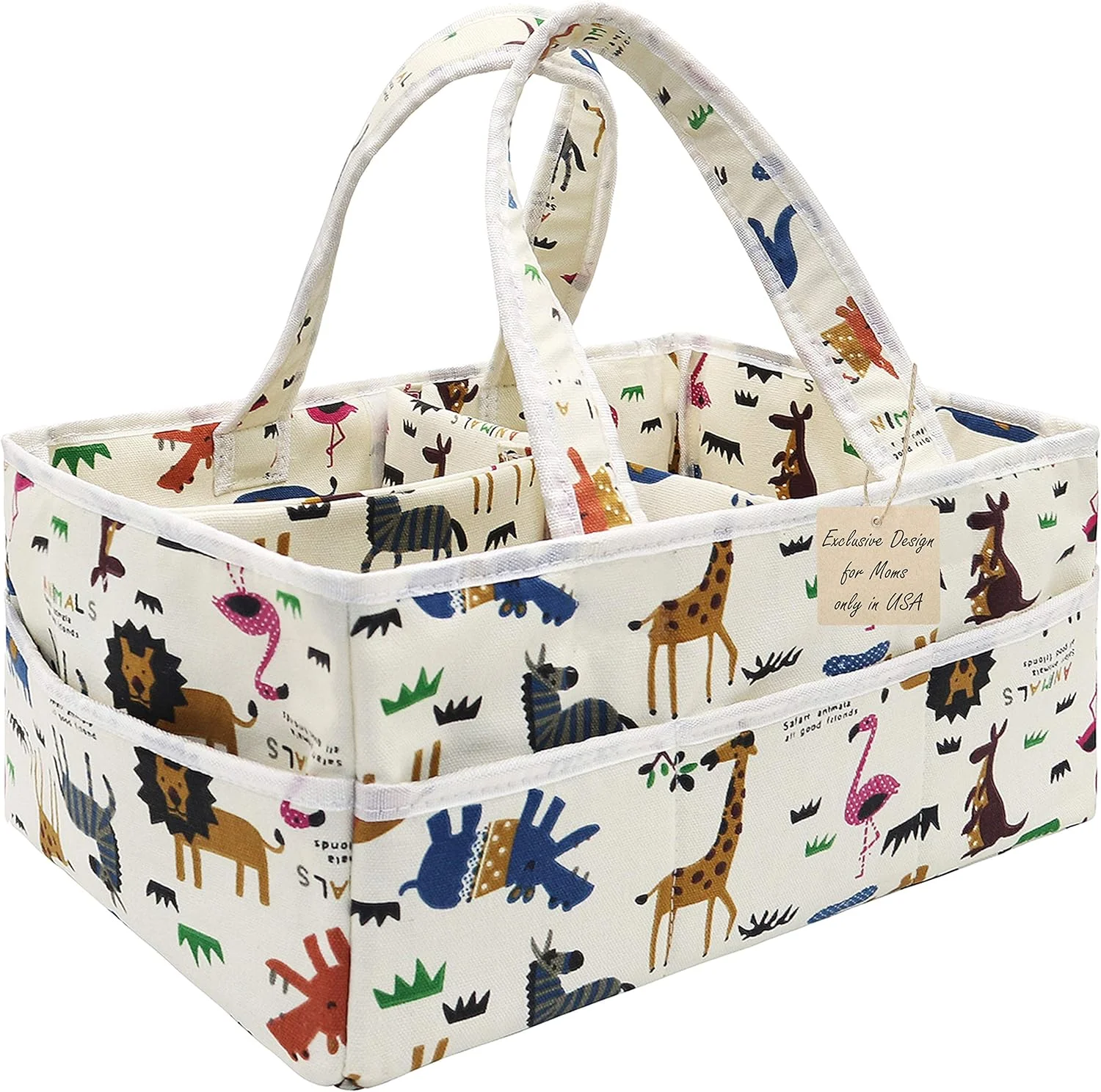 کیف لوازم کودک بیلیون باکسز برای نوزاد پسر - سازمان دهنده بزرگ و جادار، سبد قابل حمل برای لوازم ضروری کودک و نوزاد. هدیه مناسب سیسمونی برای نوزادان دختر و پسر کیف لوازم کودک بیلیون باکسز برای نوزاد پسر - سازمان دهنده بزرگ و جادار، سبد قابل حمل برای لوازم ضروری کودک و نوزاد. هدیه مناسب سیسمونی برای نوزادان دختر و پسر