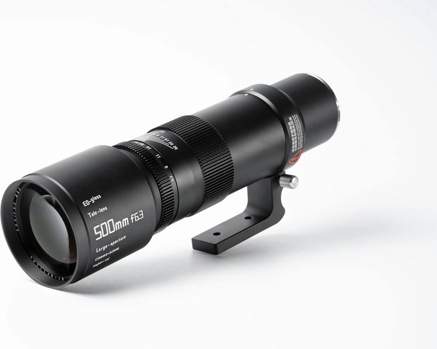 لنز تله فوتو 500mm F6.3 با بدنه فلزی TTArtisan سازگار با مانت L (فول فریم) - مشکی لنز تله فوتو 500mm F6.3 با بدنه فلزی TTArtisan سازگار با مانت L (فول فریم) - مشکی