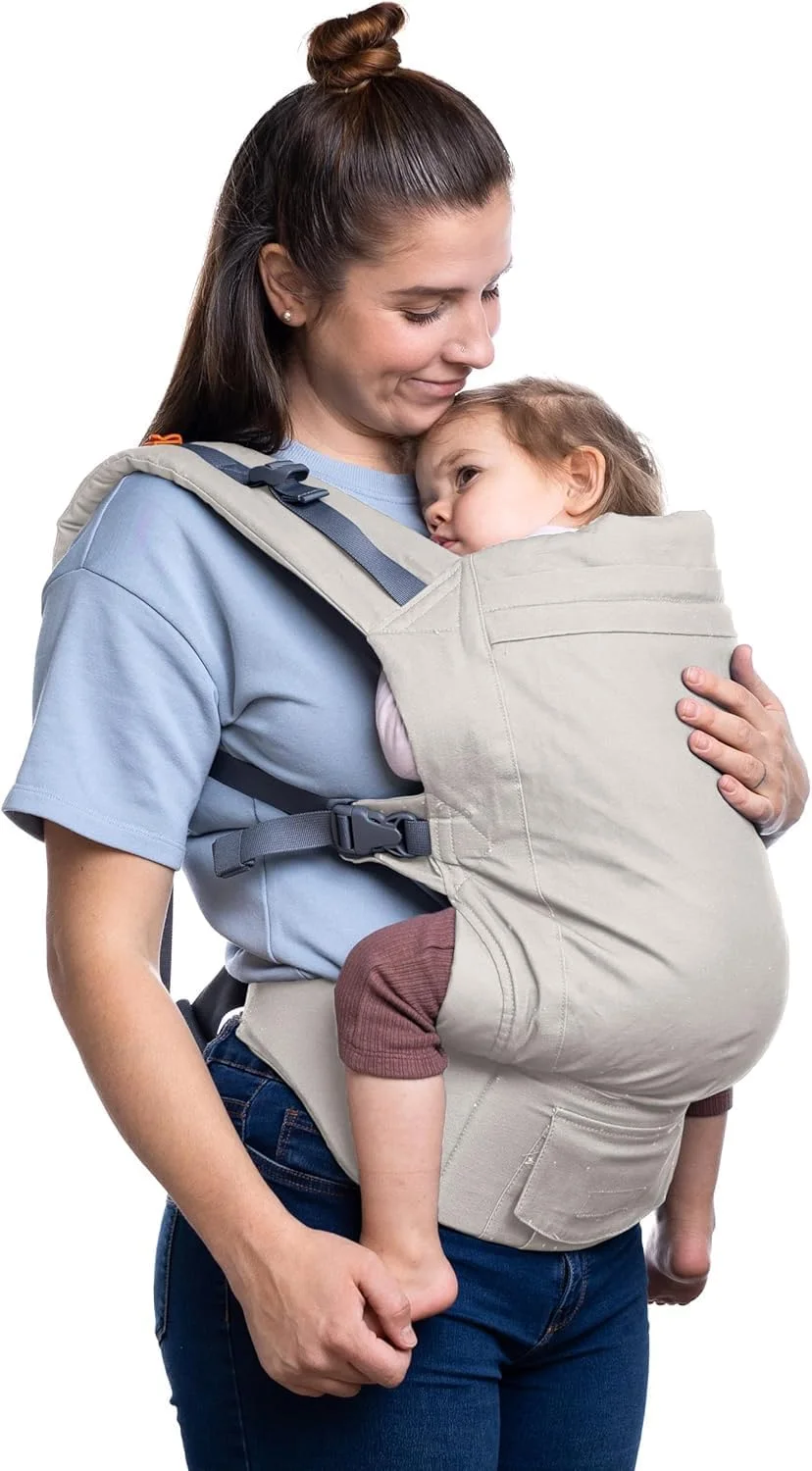 کوله پشتی حمل کودک نوپا Beco با نشیمنگاه فوق العاده پهن، 100% پنبه، سبک و قابل تنفس، مناسب برای کودکان 9 تا 27 کیلوگرم (Ecru) کوله پشتی حمل کودک نوپا Beco با نشیمنگاه فوق العاده پهن، 100% پنبه، سبک و قابل تنفس، مناسب برای کودکان 9 تا 27 کیلوگرم (Ecru)