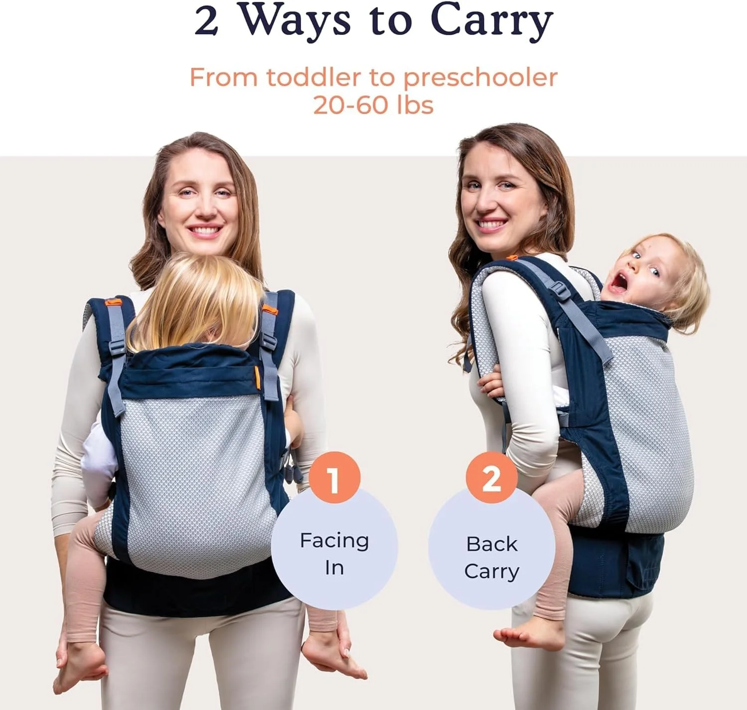 کوله پشتی حمل کودک نوپا Beco، سرمه ای خنک، مناسب برای کودکان 9 تا 27 کیلوگرم، طراحی شده برای نگهداری کودکان نوپا با نشیمنگاه فوق العاده پهن کوله پشتی حمل کودک نوپا Beco، سرمه ای خنک، مناسب برای کودکان 9 تا 27 کیلوگرم، طراحی شده برای نگهداری کودکان نوپا با نشیمنگاه فوق العاده پهن