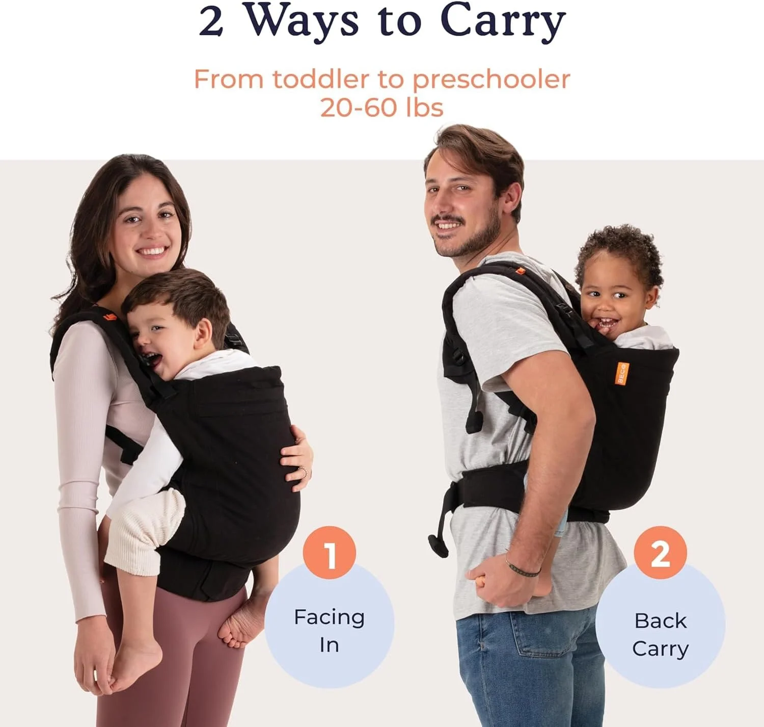 کوله پشتی کودک Beco، مناسب کودکان نوپا با نشیمنگاه فوق العاده پهن، 100% پنبه، قابل استفاده به صورت کوله پشتی و حمل از جلو، سبک و قابل تنفس، مناسب کودکان 9 تا 27 کیلوگرم (مشکی مترو) کوله پشتی کودک Beco، مناسب کودکان نوپا با نشیمنگاه فوق العاده پهن، 100% پنبه، قابل استفاده به صورت کوله پشتی و حمل از جلو، سبک و قابل تنفس، مناسب کودکان 9 تا 27 کیلوگرم (مشکی مترو)