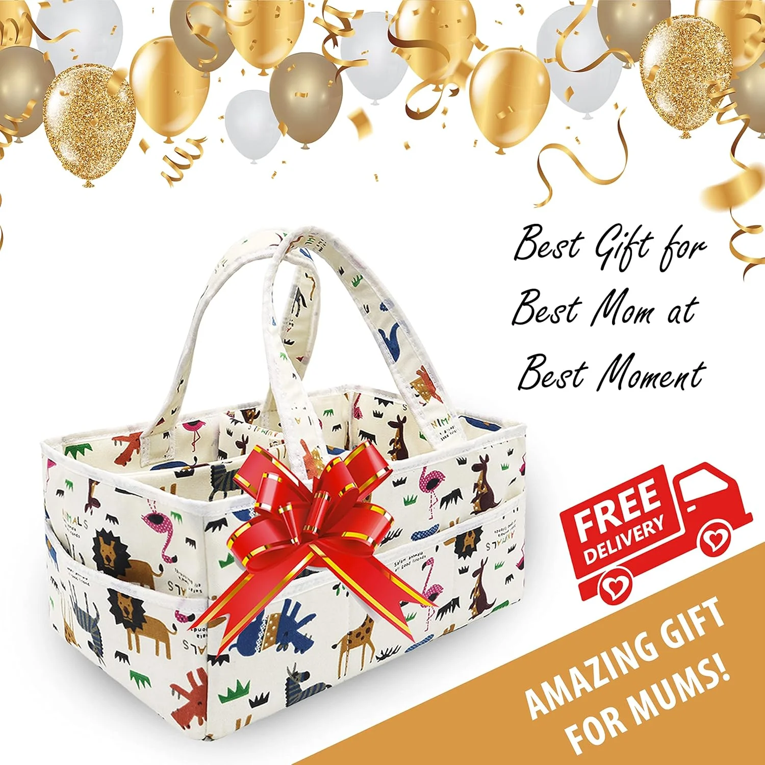 کیف لوازم کودک بیلیون باکسز برای نوزاد پسر - سازمان دهنده بزرگ و جادار، سبد قابل حمل برای لوازم ضروری کودک و نوزاد. هدیه مناسب سیسمونی برای نوزادان دختر و پسر کیف لوازم کودک بیلیون باکسز برای نوزاد پسر - سازمان دهنده بزرگ و جادار، سبد قابل حمل برای لوازم ضروری کودک و نوزاد. هدیه مناسب سیسمونی برای نوزادان دختر و پسر