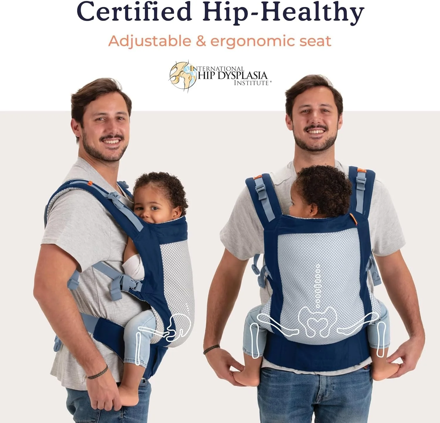 کوله پشتی حمل کودک نوپا Beco، سرمه ای خنک، مناسب برای کودکان 9 تا 27 کیلوگرم، طراحی شده برای نگهداری کودکان نوپا با نشیمنگاه فوق العاده پهن کوله پشتی حمل کودک نوپا Beco، سرمه ای خنک، مناسب برای کودکان 9 تا 27 کیلوگرم، طراحی شده برای نگهداری کودکان نوپا با نشیمنگاه فوق العاده پهن