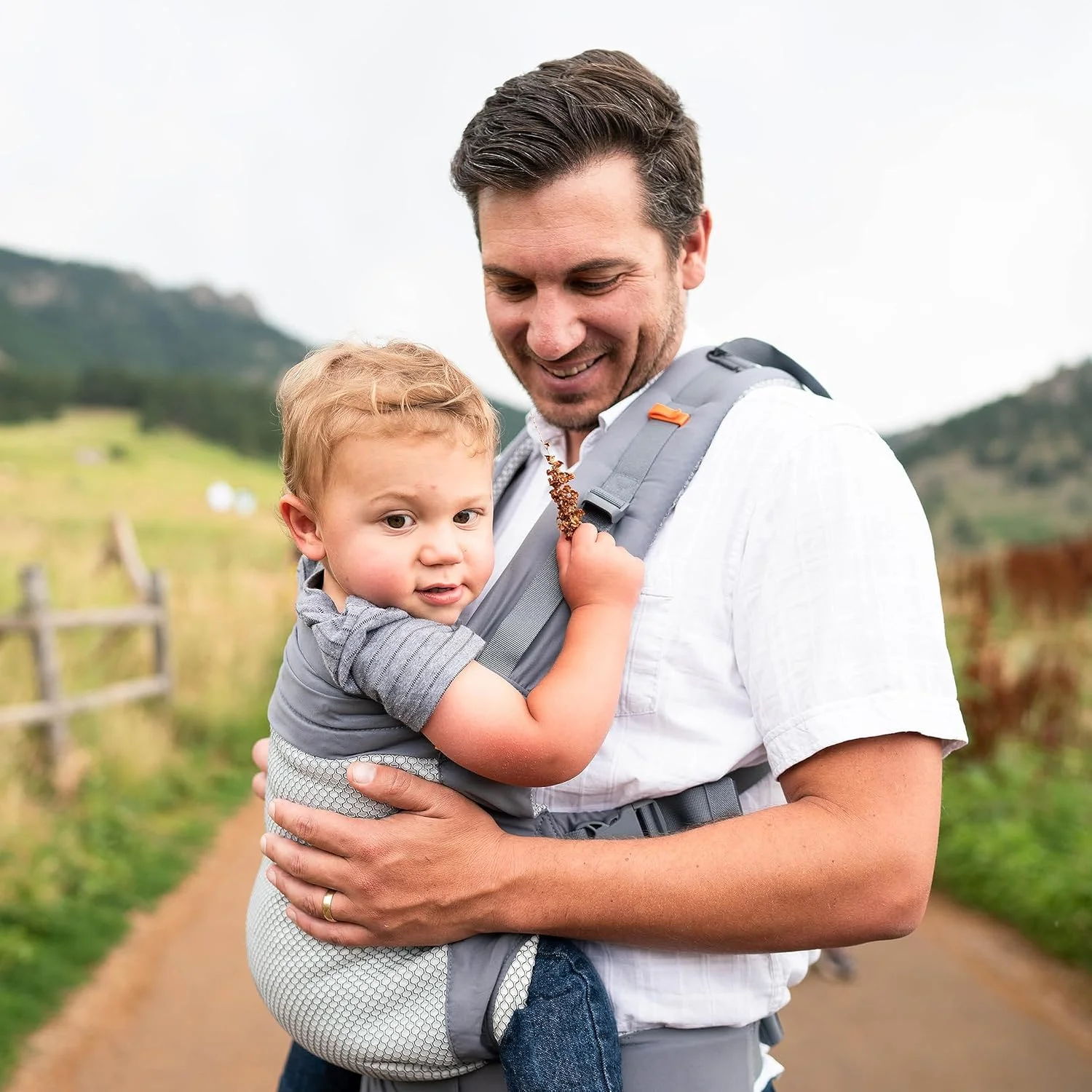 آغوشی کودک بکو با نشیمنگاه فوق العاده پهن - کوله پشتی حمل کودک نوپا و حمل از جلو - سبک و قابل تنفس 9 تا 27 کیلوگرم (خاکستری تیره خنک) آغوشی کودک بکو با نشیمنگاه فوق العاده پهن - کوله پشتی حمل کودک نوپا و حمل از جلو - سبک و قابل تنفس 9 تا 27 کیلوگرم (خاکستری تیره خنک)