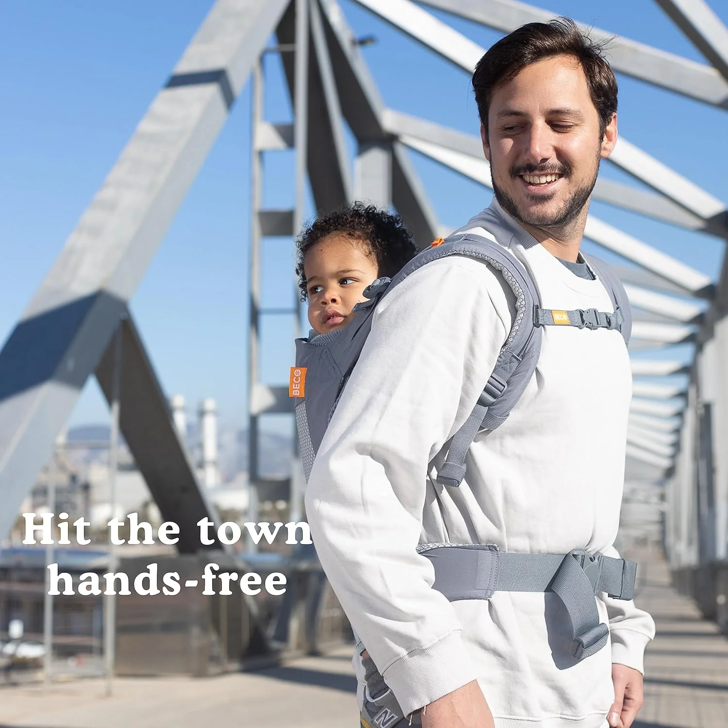 آغوشی کودک بکو با نشیمنگاه فوق العاده پهن - کوله پشتی حمل کودک نوپا و حمل از جلو - سبک و قابل تنفس 9 تا 27 کیلوگرم (خاکستری تیره خنک) آغوشی کودک بکو با نشیمنگاه فوق العاده پهن - کوله پشتی حمل کودک نوپا و حمل از جلو - سبک و قابل تنفس 9 تا 27 کیلوگرم (خاکستری تیره خنک)