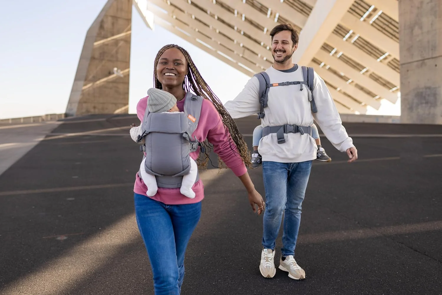 آغوشی نوزاد بکو جمینی مناسب نوزاد تا نوپا - آغوشی ارگونومیک تایید شده برای نوزادان و کودکان با وزن 3 تا 16 کیلوگرم - حالت M، نشیمنگاه قابل تنظیم، 100% پنبه (خاکستری) آغوشی نوزاد بکو جمینی مناسب نوزاد تا نوپا - آغوشی ارگونومیک تایید شده برای نوزادان و کودکان با وزن 3 تا 16 کیلوگرم - حالت M، نشیمنگاه قابل تنظیم، 100% پنبه (خاکستری)