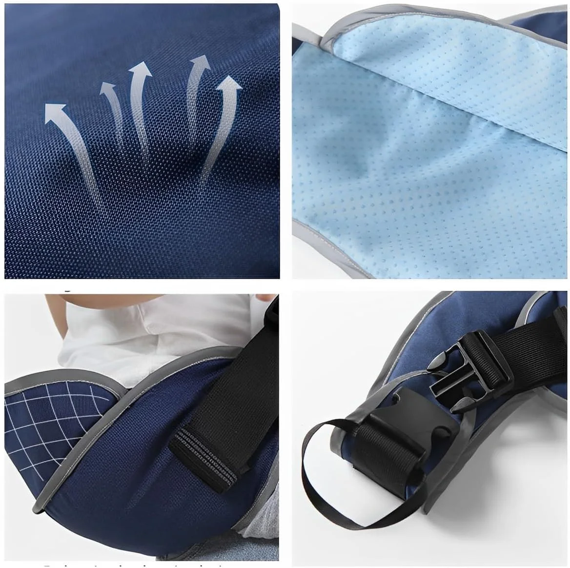 آغوشی کودک Beauenty، اسلینگ نوزاد قابل حمل با بند قابل تنظیم، پد نرم و نشیمنگاه ضد لغزش، نگهدارنده ارگونومیک کودک برای 6-36 ماه آغوشی کودک Beauenty، اسلینگ نوزاد قابل حمل با بند قابل تنظیم، پد نرم و نشیمنگاه ضد لغزش، نگهدارنده ارگونومیک کودک برای 6-36 ماه