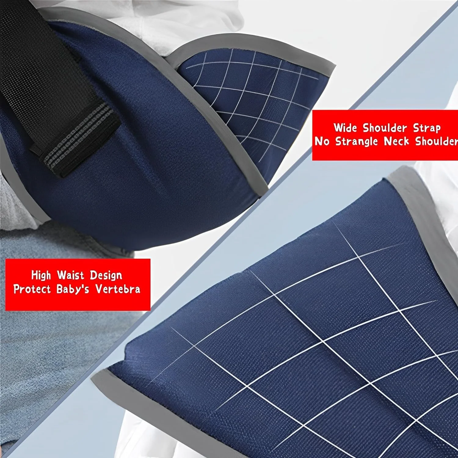 آغوشی کودک Beauenty، اسلینگ نوزاد قابل حمل با بند قابل تنظیم، پد نرم و نشیمنگاه ضد لغزش، نگهدارنده ارگونومیک کودک برای 6-36 ماه آغوشی کودک Beauenty، اسلینگ نوزاد قابل حمل با بند قابل تنظیم، پد نرم و نشیمنگاه ضد لغزش، نگهدارنده ارگونومیک کودک برای 6-36 ماه