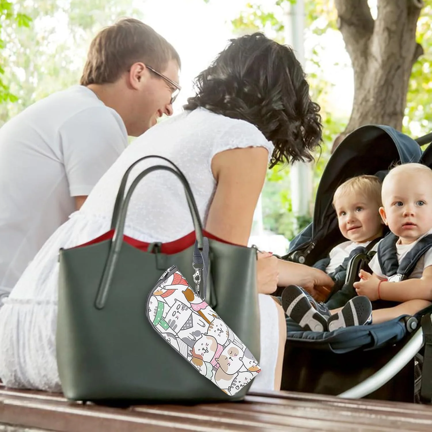 کیف شیشه شیر کودک - کیف گرم نگهدارنده و خنک کننده شیشه شیر - کیف حمل ضد آب قابل حمل، لوازم جانبی مسافرتی برای نگهداری شیر، مهد کودک مادر کیف شیشه شیر کودک - کیف گرم نگهدارنده و خنک کننده شیشه شیر - کیف حمل ضد آب قابل حمل، لوازم جانبی مسافرتی برای نگهداری شیر، مهد کودک مادر