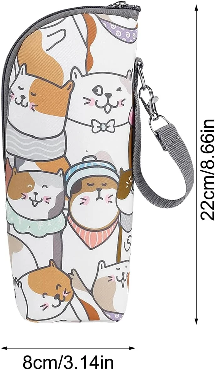 کیف شیشه شیر کودک - کیف گرم نگهدارنده و خنک کننده شیشه شیر - کیف حمل ضد آب قابل حمل، لوازم جانبی مسافرتی برای نگهداری شیر، مهد کودک مادر کیف شیشه شیر کودک - کیف گرم نگهدارنده و خنک کننده شیشه شیر - کیف حمل ضد آب قابل حمل، لوازم جانبی مسافرتی برای نگهداری شیر، مهد کودک مادر