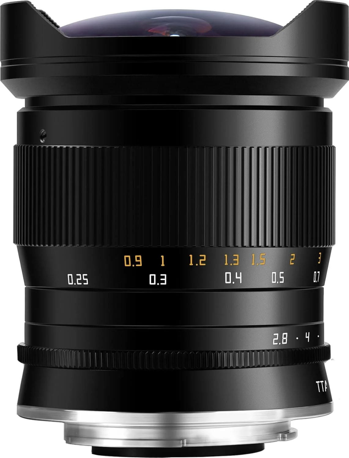 لنز دستی چشم ماهی الترا واید 11mm F2.8 فول فریم TTArtisan برای دوربین های SLR نیکون با مانت F مدل های D6، D5، Df، D850، D810A، D810، D780، D750، D610