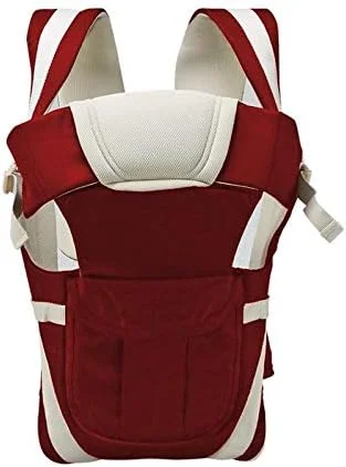 کیف حمل کودک ANTIL'S / کمربند ایمنی قابل تنظیم 4 در 1 کودک/نوزاد / نوار ایمنی کودک / کیف حمل نوزاد / کیف حمل کودک پشتی (مارون) حمل رو به جلو