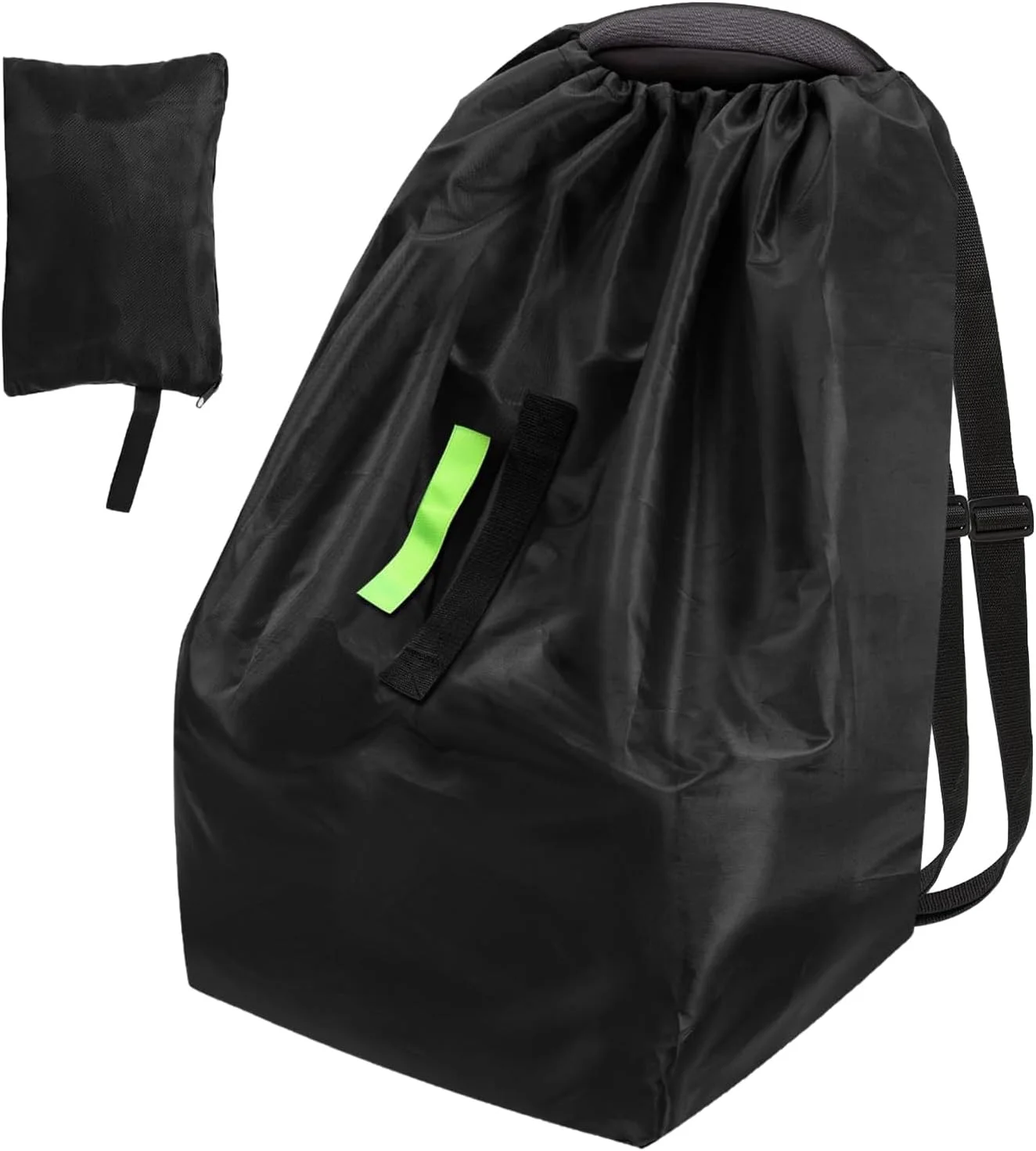 کیف حمل صندلی ماشین کودک مناسب سفر هوایی | کاور صندلی ماشین، ضد آب و جادار، لوازم جانبی حمل نوزاد برای خانواده ها، نوجوانان و بزرگسالان در سفر های جاده ای و گردش ها