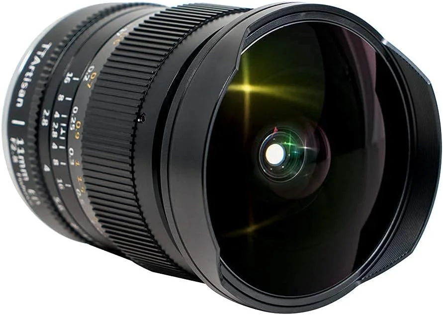 لنز چشم ماهی TTArtisan 11mm F2.8 با دیافراگم بزرگ و زاویه دید عریض و فوکوس ثابت برای دوربین های فول فریم با مانت Nikon Z لنز چشم ماهی TTArtisan 11mm F2.8 با دیافراگم بزرگ و زاویه دید عریض و فوکوس ثابت برای دوربین های فول فریم با مانت Nikon Z