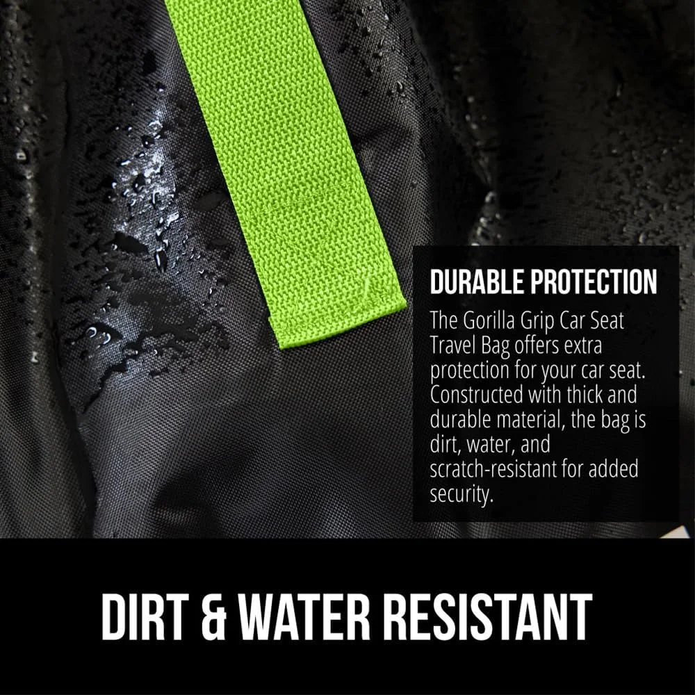 کیف حمل صندلی ماشین گوریلا گریپ مناسب برای تحویل در گیت هواپیما، کوله پشتی با حمل آسان، پوشش صندلی ماشین کودک، کریر نوزاد و صندلی بوستر کودک نوپا برای فرودگاه، لوازم ضروری سفر هوایی کودک، فلورسنت کیف حمل صندلی ماشین گوریلا گریپ مناسب برای تحویل در گیت هواپیما، کوله پشتی با حمل آسان، پوشش صندلی ماشین کودک، کریر نوزاد و صندلی بوستر کودک نوپا برای فرودگاه، لوازم ضروری سفر هوایی کودک، فلورسنت