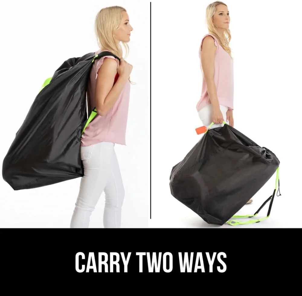 کیف حمل صندلی ماشین گوریلا گریپ مناسب برای تحویل در گیت هواپیما، کوله پشتی با حمل آسان، پوشش صندلی ماشین کودک، کریر نوزاد و صندلی بوستر کودک نوپا برای فرودگاه، لوازم ضروری سفر هوایی کودک، فلورسنت کیف حمل صندلی ماشین گوریلا گریپ مناسب برای تحویل در گیت هواپیما، کوله پشتی با حمل آسان، پوشش صندلی ماشین کودک، کریر نوزاد و صندلی بوستر کودک نوپا برای فرودگاه، لوازم ضروری سفر هوایی کودک، فلورسنت