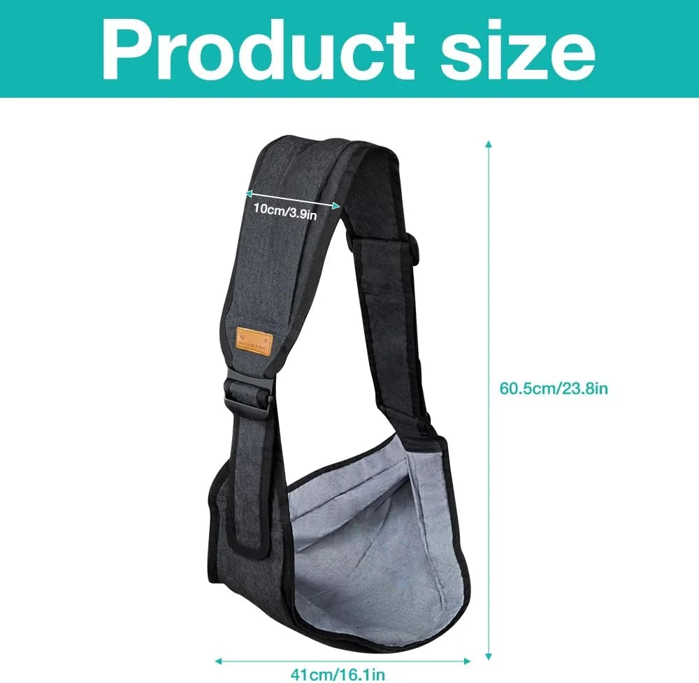 آغوشی نوزاد قابل تنظیم، حمل کننده جانبی کودک، آغوشی جانبی نوزاد برای نوزادان، بند حمل نوزاد قابل حمل، آغوشی چند منظوره نوزاد برای کودکان نوپا تا 15 کیلوگرم (مشکی) آغوشی نوزاد قابل تنظیم، حمل کننده جانبی کودک، آغوشی جانبی نوزاد برای نوزادان، بند حمل نوزاد قابل حمل، آغوشی چند منظوره نوزاد برای کودکان نوپا تا 15 کیلوگرم (مشکی)