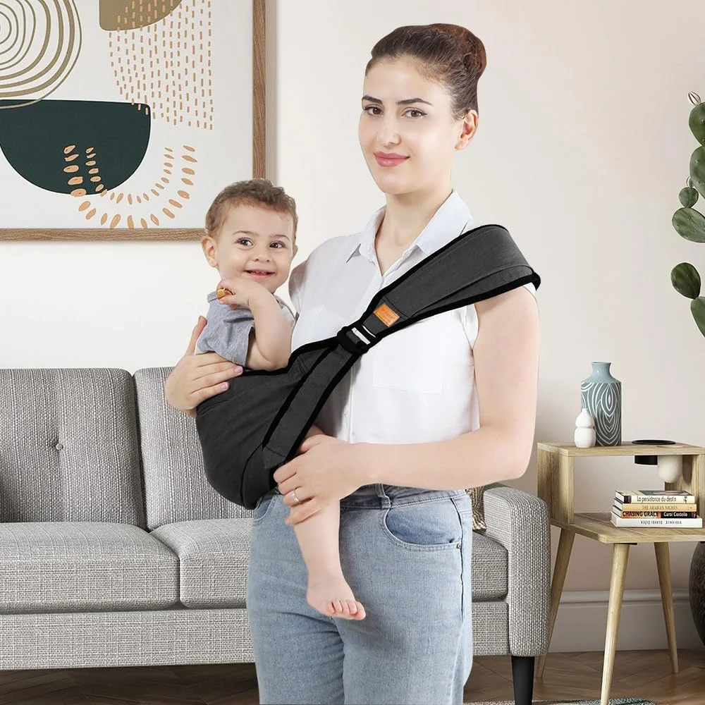 آغوشی نوزاد قابل تنظیم، حمل کننده جانبی کودک، آغوشی جانبی نوزاد برای نوزادان، بند حمل نوزاد قابل حمل، آغوشی چند منظوره نوزاد برای کودکان نوپا تا 15 کیلوگرم (مشکی) آغوشی نوزاد قابل تنظیم، حمل کننده جانبی کودک، آغوشی جانبی نوزاد برای نوزادان، بند حمل نوزاد قابل حمل، آغوشی چند منظوره نوزاد برای کودکان نوپا تا 15 کیلوگرم (مشکی)