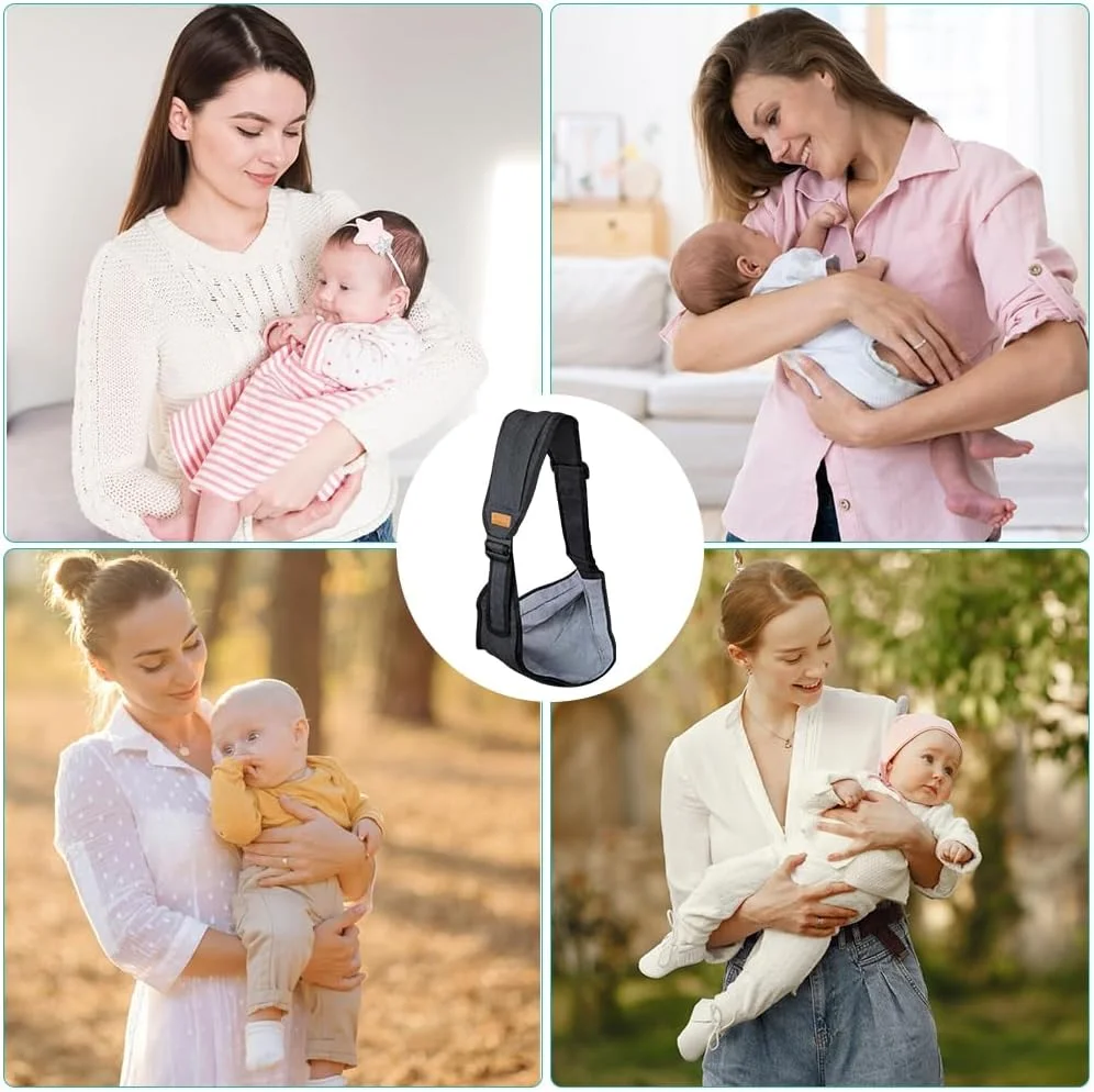 آغوشی نوزاد قابل تنظیم، حمل کننده جانبی کودک، آغوشی جانبی نوزاد برای نوزادان، بند حمل نوزاد قابل حمل، آغوشی چند منظوره نوزاد برای کودکان نوپا تا 15 کیلوگرم (مشکی) آغوشی نوزاد قابل تنظیم، حمل کننده جانبی کودک، آغوشی جانبی نوزاد برای نوزادان، بند حمل نوزاد قابل حمل، آغوشی چند منظوره نوزاد برای کودکان نوپا تا 15 کیلوگرم (مشکی)