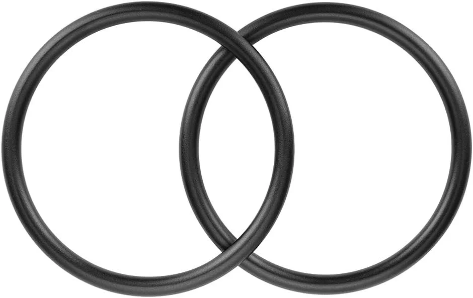 حلقه های آلومینیومی اسلینگ کودک Accmor سایز 3 اینچ، حلقه های نرم برای حمل نوزادان، کودکان نوپا و نوزادان، قابل استفاده با پارچه دلخواه یا تبدیل پارچه به اسلینگ (مشکی)