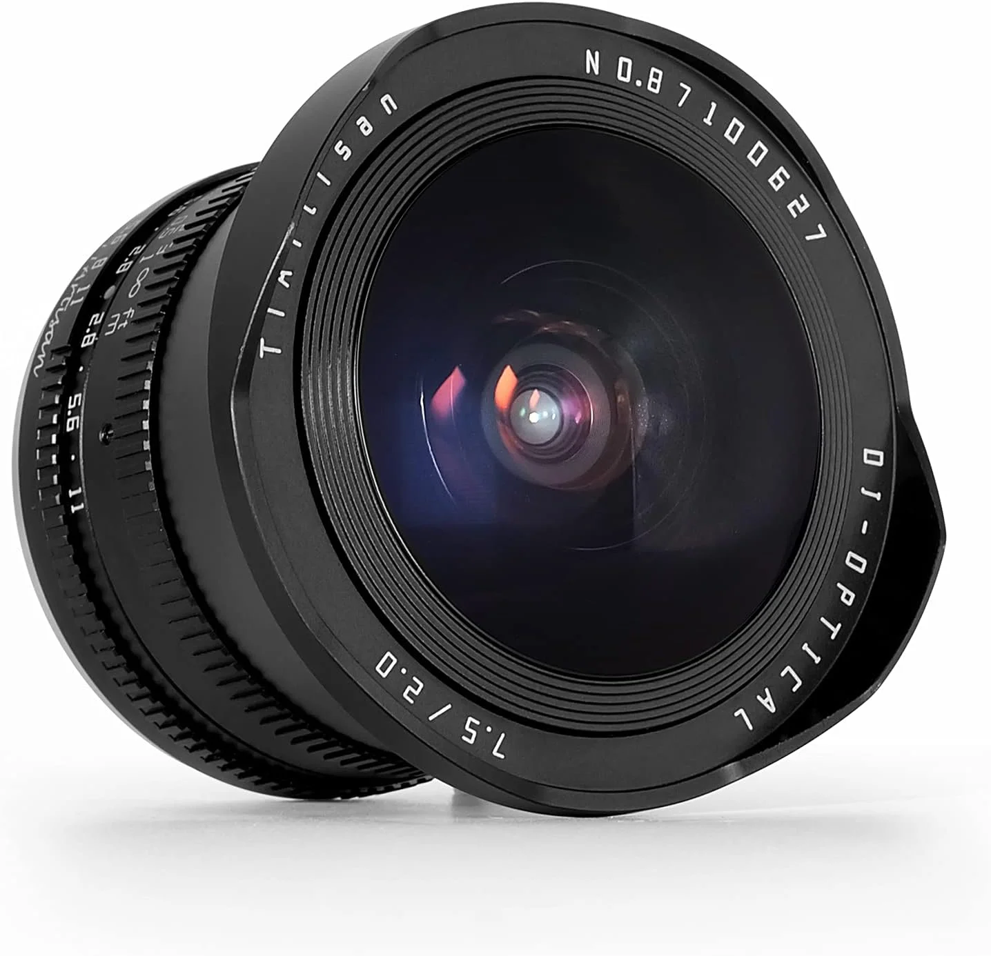TTArtisan APS-C 7.5mm F2.0 Fisheye Half Frame Mirrorless Lens with 180° Angle of View for FX Mount Compatible with X-A1、X-A10、X-A2、X-A2、X-A3、X-PR03、X-E1、X-E2、X-E2S、X-E3、XS10