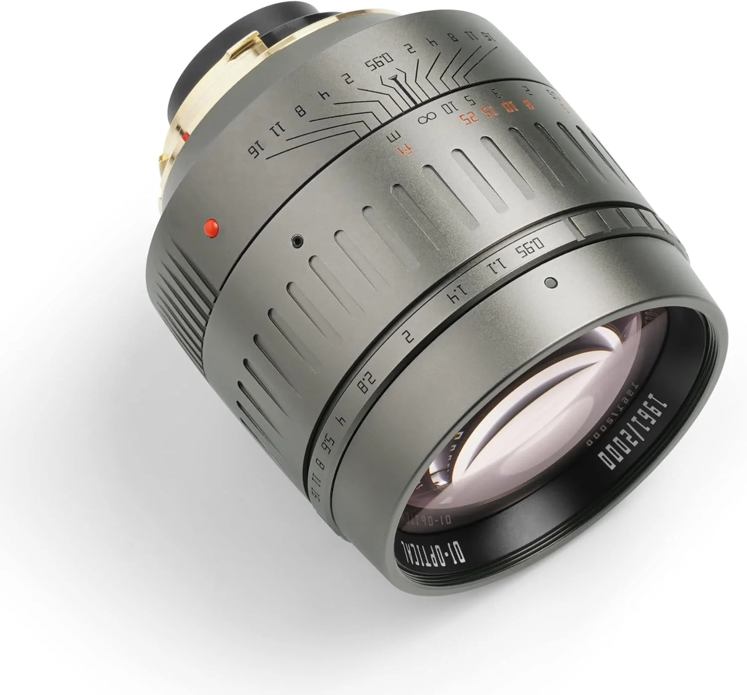 لنز 50mm F0.95 APSH فول فریم با فوکوس دستی و دیافراگم بزرگ TTArtisan، بدنه آلومینیومی برای دوربین های Leica M-Mount مانند Leica M-M M240 M3 M6 M7 M8 M9 M9p M10 (تیتانیوم)