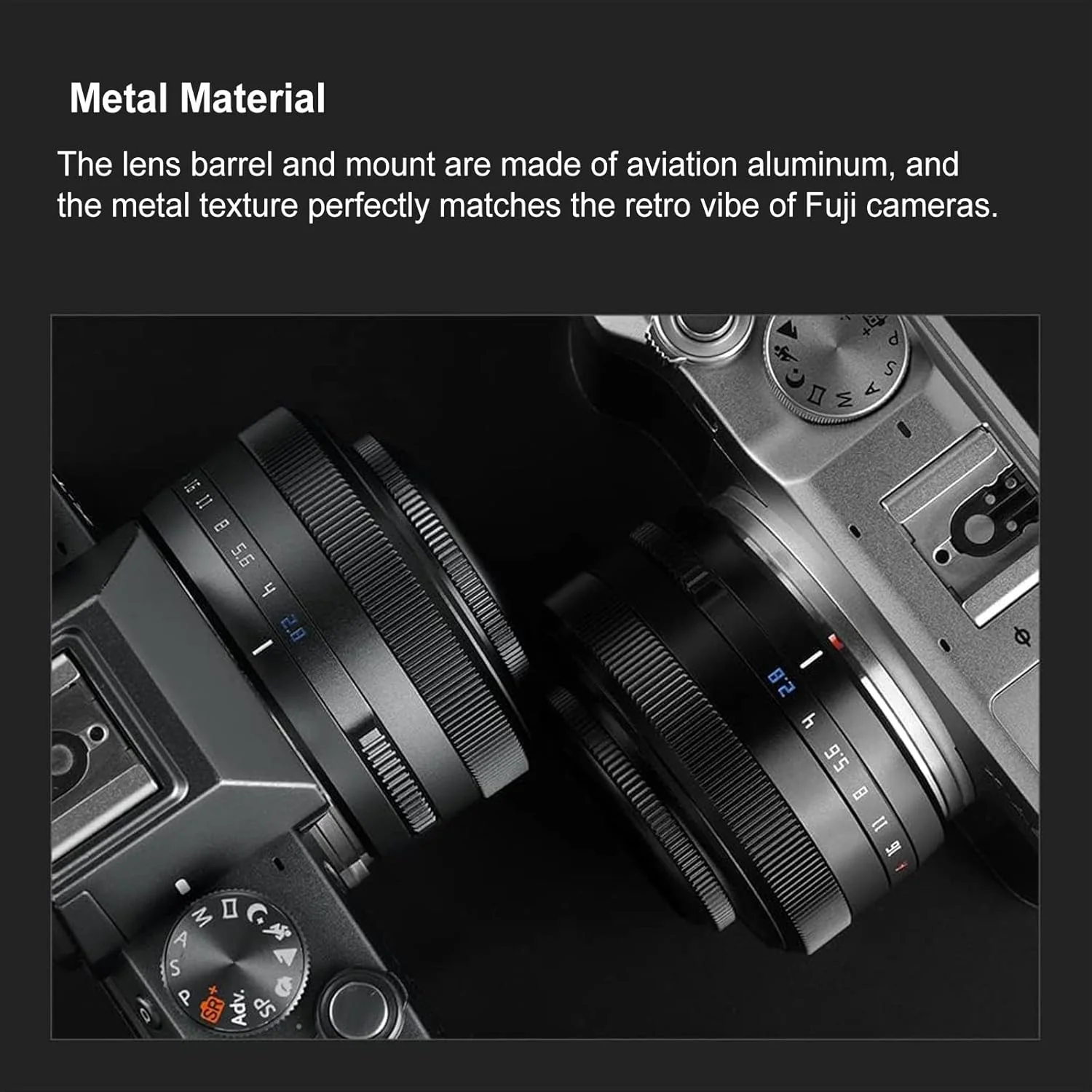 لنز تیتیآرتیسان AF 27mm F2.8 با مانت XF و فوکوس خودکار STM برای دوربینهای فوجیفیلم X-T10, X-T2, X-T20, X-T30, X-T3, X-T4, X-T5, X-T100, X-T200, X-T30, X-PR01, X-PR02, X-PR03, X-E4 - مشکی لنز تیتیآرتیسان AF 27mm F2.8 با مانت XF و فوکوس خودکار STM برای دوربینهای فوجیفیلم X-T10, X-T2, X-T20, X-T30, X-T3, X-T4, X-T5, X-T100, X-T200, X-T30, X-PR01, X-PR02, X-PR03, X-E4 - مشکی