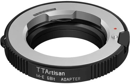 آداپتور لنز TTArtisan Leica M به دوربین با مانت Z/R/L/E/GFX/X1D/FUJI (آداپتور M-X1D، مشکی)