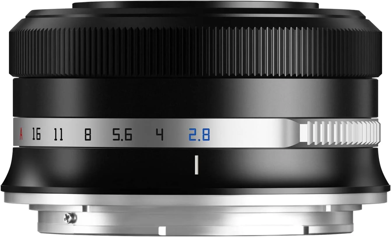 لنز دوربین 27mm F2.8 فوکوس خودکار APS-C تی تی آرتیسان، لنز فلزی سبک وزن و قابل حمل با قابلیت ردیابی چشم برای مانت نیکون Z لنز دوربین 27mm F2.8 فوکوس خودکار APS-C تی تی آرتیسان، لنز فلزی سبک وزن و قابل حمل با قابلیت ردیابی چشم برای مانت نیکون Z