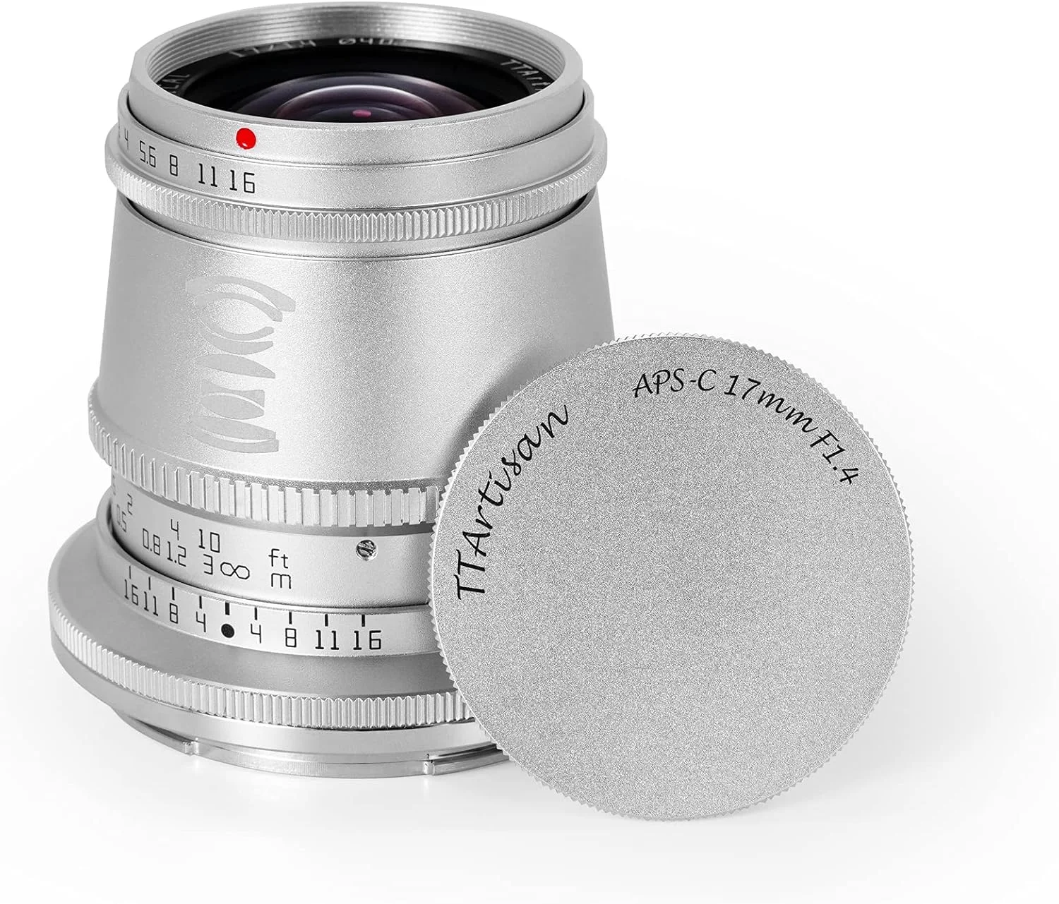 لنز دوربین TTArtisan 17mm F1.4 APS-C با زاویه دید عریض و دهانه باز و فوکوس دستی برای دوربین های Z Mount مانند Z6، Z7، Z50، Z5، Z6II، Z7II (نقره ای) لنز دوربین TTArtisan 17mm F1.4 APS-C با زاویه دید عریض و دهانه باز و فوکوس دستی برای دوربین های Z Mount مانند Z6، Z7، Z50، Z5، Z6II، Z7II (نقره ای)